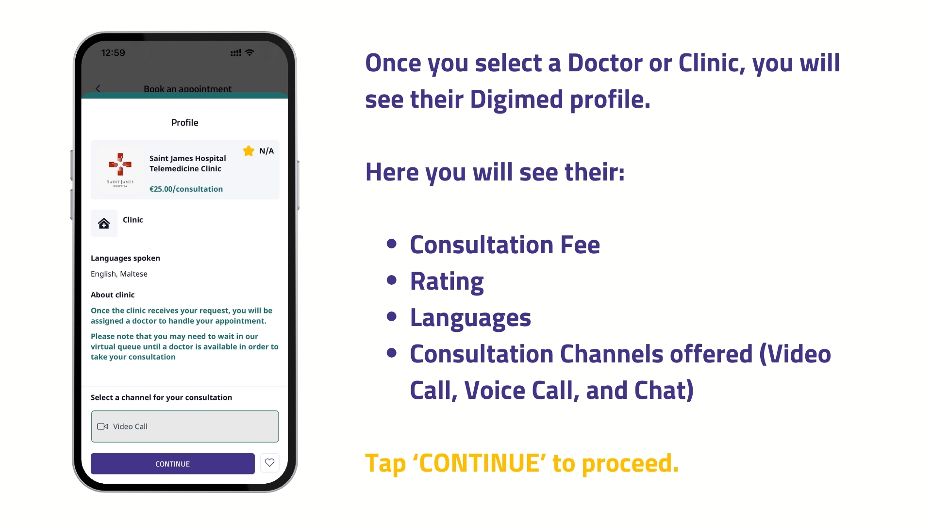 Digimed User Guide: How to book a Telemedicine Consultation on Digimed ...